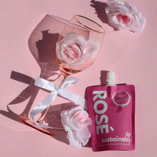 NEW 5x 150ml Rosé Pink Wine Pouches ($7.50/pouch) wine pouch Wine Not the Brand 